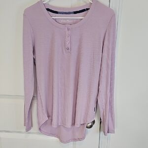 Eddie‎ Bauer Lavender Long Sleeve Top